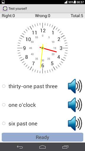 Tell Time In English 2 تصوير الشاشة