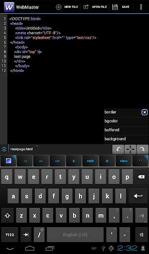 WebMaster's HTML Editor Lite screenshot 7