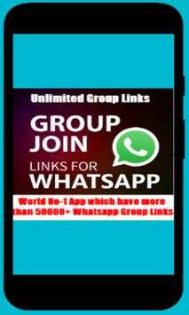 Joining Links Whatsapp Groups 50000  screenshot 1