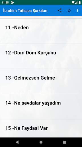 İbrahim Tatlıses Şarkıları-(Full-OffLine) screenshot 3