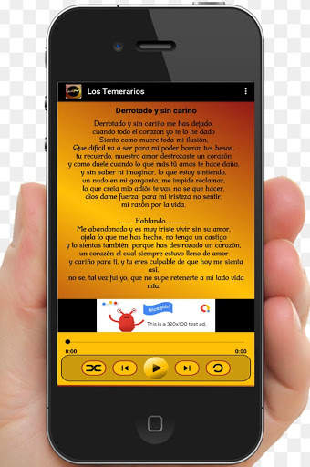 Musica de Los Temerarios Offline screenshot 4