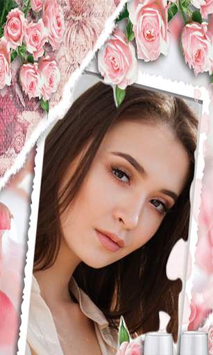 Flower Photo Frame 2021 Rose Application Updated 11 تصوير الشاشة