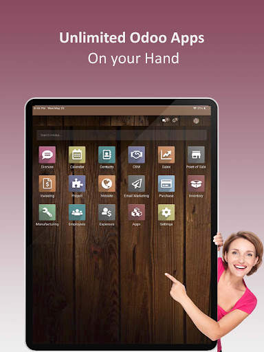 Odoo Mobile - ERP Application screenshot 1