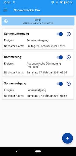 Sonnenwecker screenshot 1