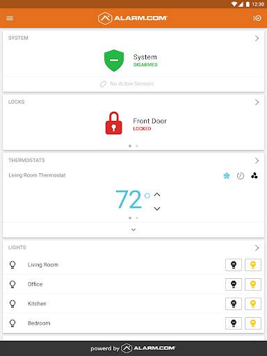 Alarm.com screenshot 10