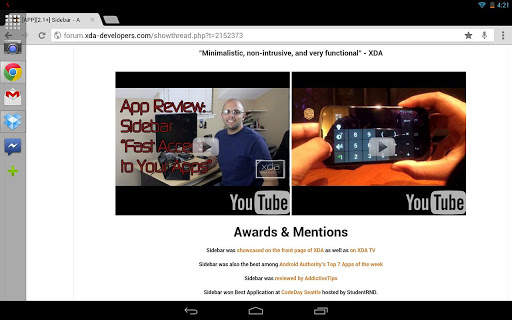 Sidebar Lite screenshot 5