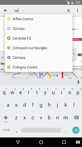 Metro Mediolan screenshot 2