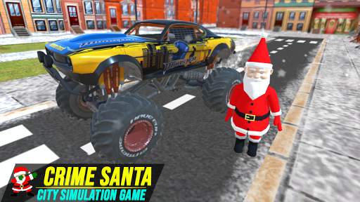 Santa Claus Rope hero Crime City Action Game screenshot 3