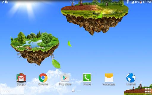 Flying Islands Live Wallpaper 6 تصوير الشاشة