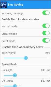 Flashlight Notification Pro screenshot 3