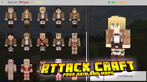 AOT Skin Mod for Minecraft PE screenshot 3