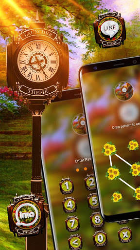 Garden Clock Theme Launcher screenshot 5