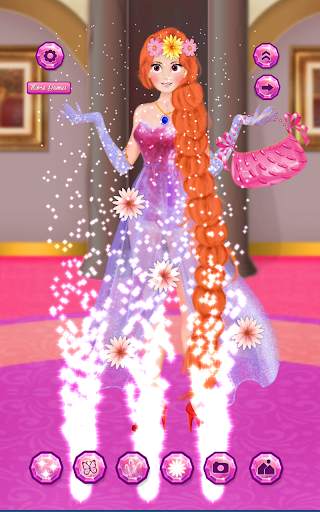 Braided Hair Salon Girl Game screenshot 9