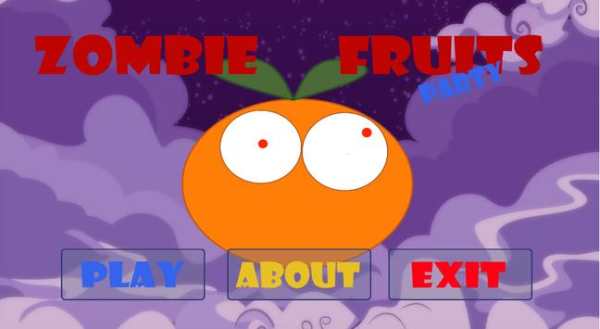 Zombie Fruits Party screenshot 1