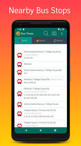 Bus Times London screenshot 1