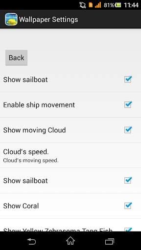 Free Ocean live wallpaper screenshot 2