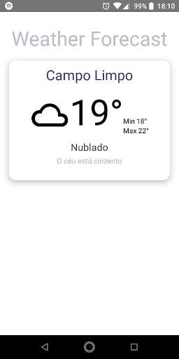 Weather Forecast screenshot 1