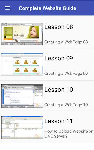 WebsiteGuide: Create Website & Make it LIVE ! screenshot 5