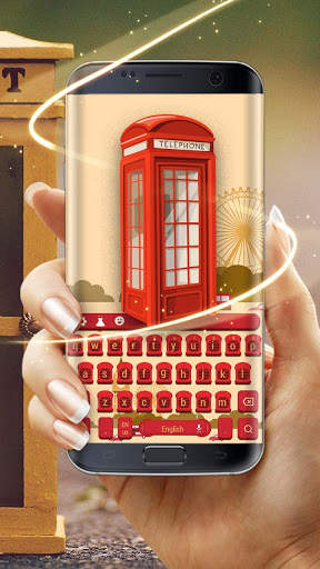 UK phone booth keyboard स्क्रीनशॉट 1