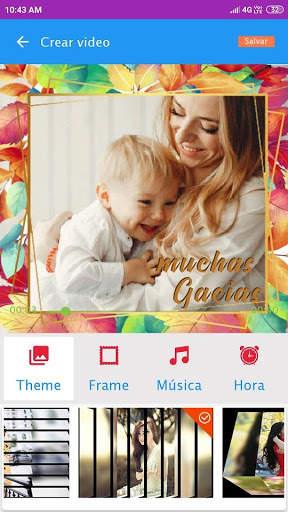 Gracias - video con fotos y música screenshot 6