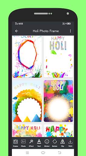 Holi Photo Frame screenshot 2