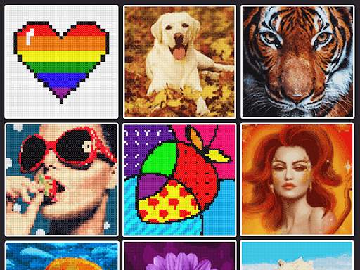Cross Stitch: Color by Number screenshot 12