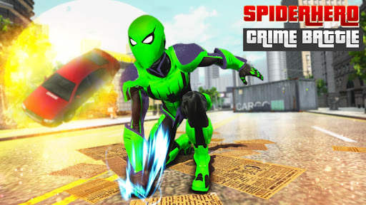 Spider Hero Crime Battle: Hero Shooting Games 2020 screenshot 1