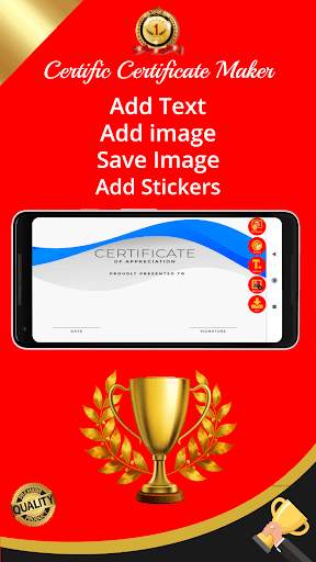 Certific Certificate Maker With Photo & Signature screenshot 3