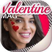 Valentine Magazine Cover Pics logo