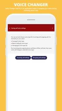 Voice Changer - Male to Female 4 تصوير الشاشة