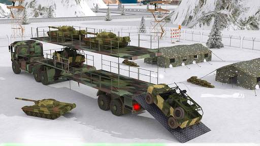 Army Cargo Truck - Army Truck Driving Simulator 3D screenshot 1