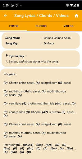 Tamil Guitar Chords screenshot 4