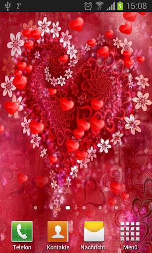 Romantic Live Wallpaper screenshot 2