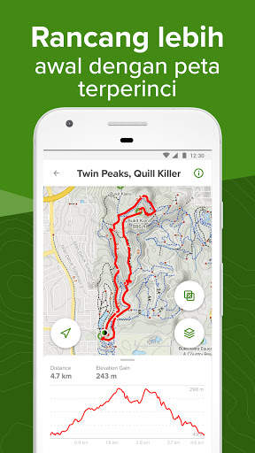 AllTrails: Laluan Kembara, Berlari & Basikal Bukit screenshot 3