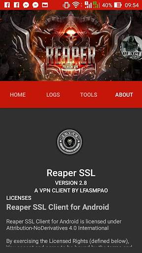 REAPER VPN SSL 1 تصوير الشاشة