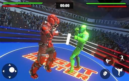 Robot Ring Fighting SuperHero Robot Fighting Game screenshot 12