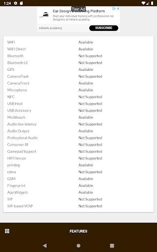 Device Info Hardware & Software config for Android screenshot 16