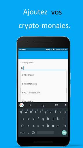 CryptoWallet screenshot 2