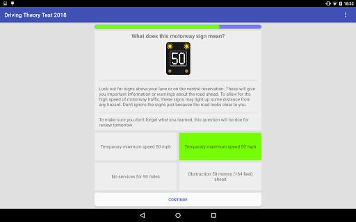 Driving Theory Test 2018 - with brain hack screenshot 8