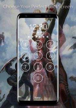 Ant Man Lock Screen Keypad HD screenshot 6