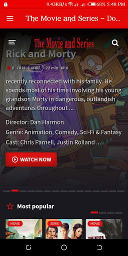 The Movie and Series screenshot 2