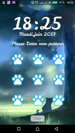 Cute Kitty Lock Screen screenshot 6