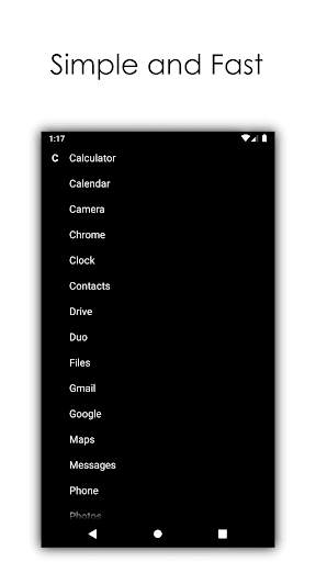 Black Launcher - Simple and Battery Friendly screenshot 2