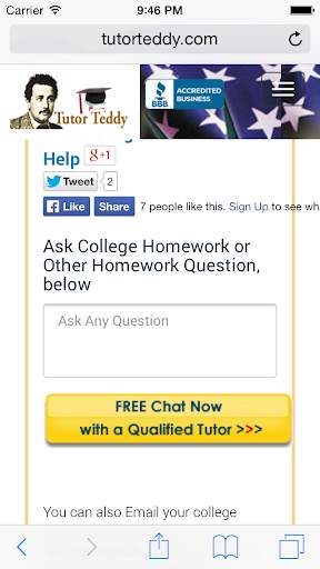 Homework Help for College screenshot 2