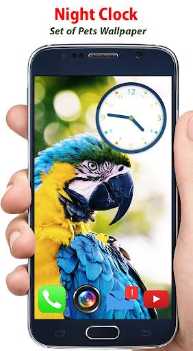 Night Clock Lock Screen, 3D Wallpapers Live 2019 screenshot 4