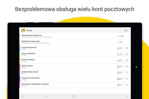 Onet Poczta - aplikacja e-mail screenshot 9