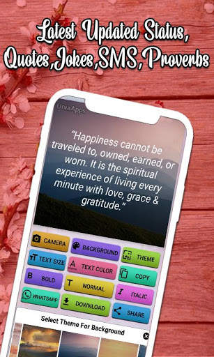 Status & Quotes SMS for WhatsApp screenshot 7