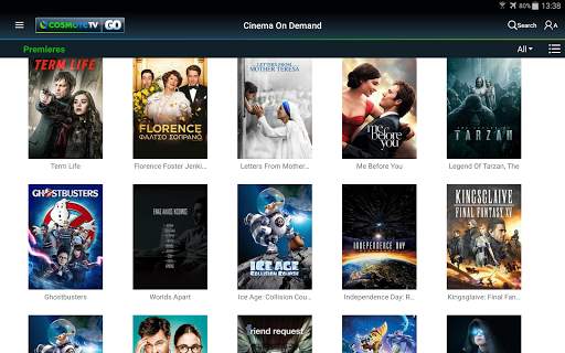 COSMOTE TV GO (for tablet) screenshot 4