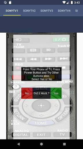Sony TV Remote screenshot 4