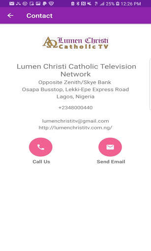 Lumen Christi Catholic TV screenshot 2